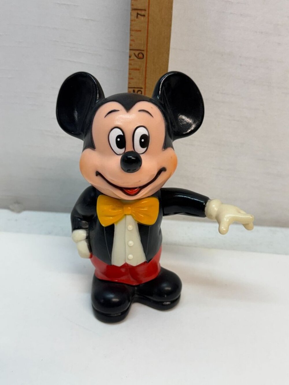 Vintage Mickey Mouse Coin Bank-with plug--1960's